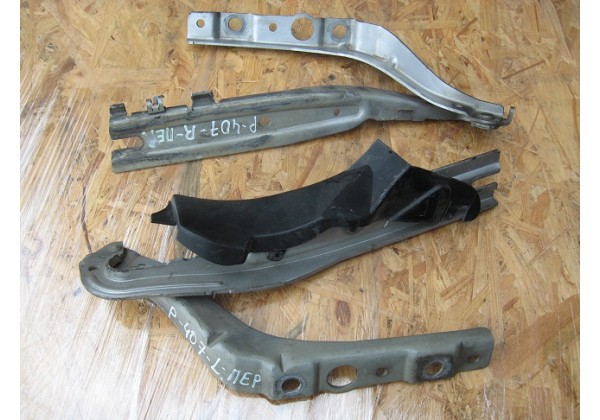 Петлі капота Peugeot 407 SW, 04-08, 9640968880